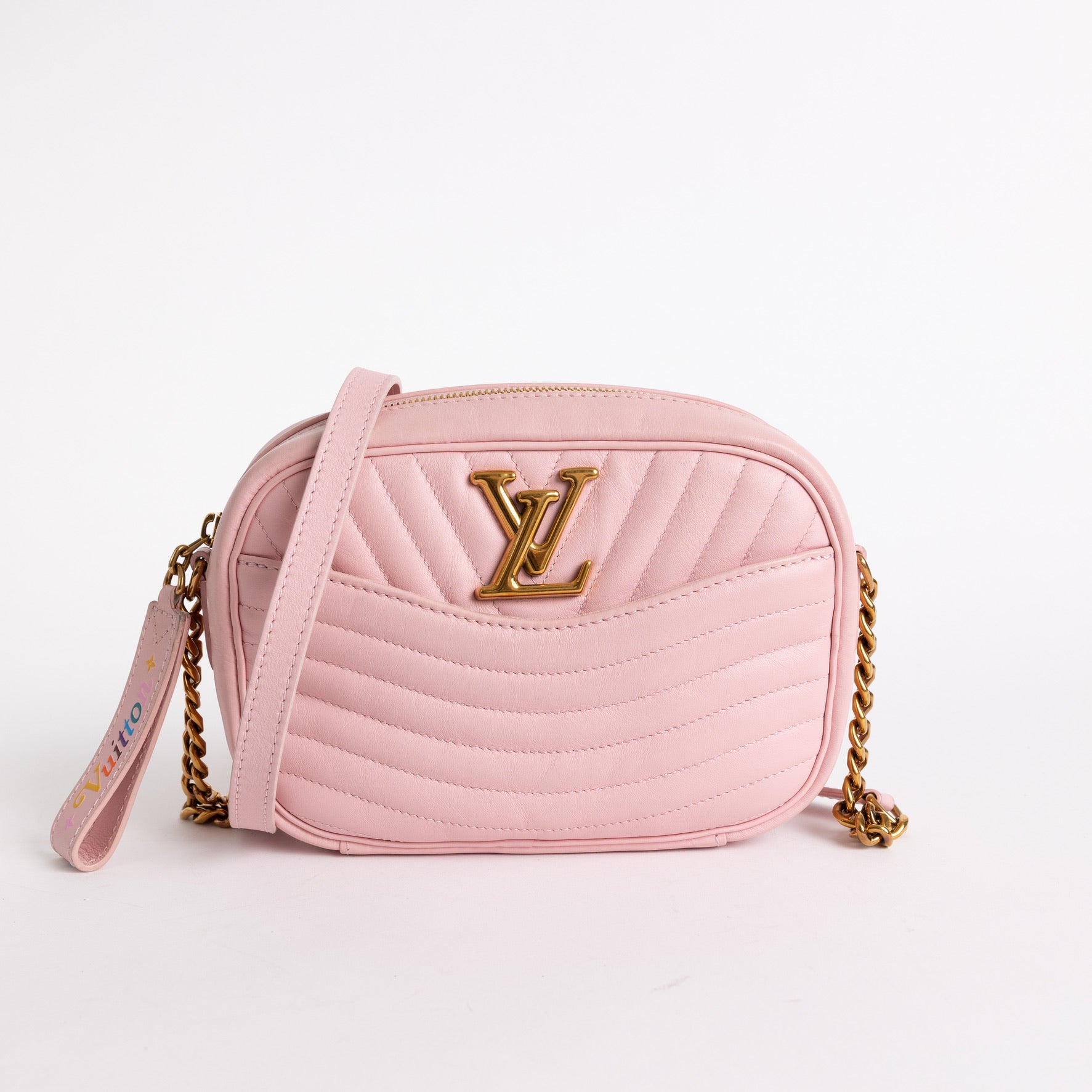 Louis Vuitton New Wave Camera Bag Pink 4402 – Now You Glow
