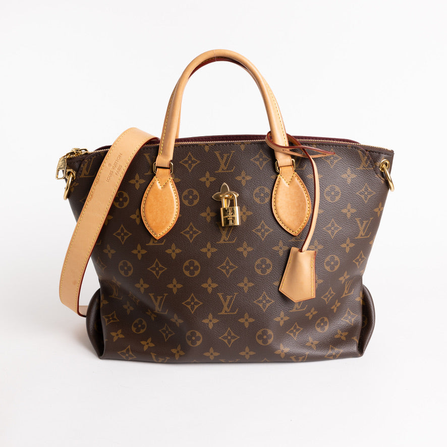 Louis Vuitton Monogram Flower Zipped Tote PM - Preloved LV Handbags CA