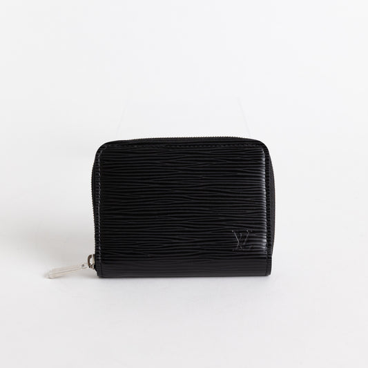 Louis Vuitton Zippy Coin Pouch Black Epi 4428
