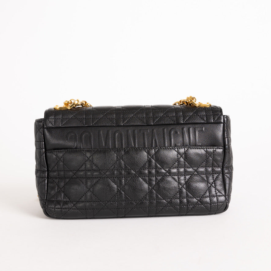 Christian Dior Dioraddict Flap Bag Cannage Studded Leather Medium
