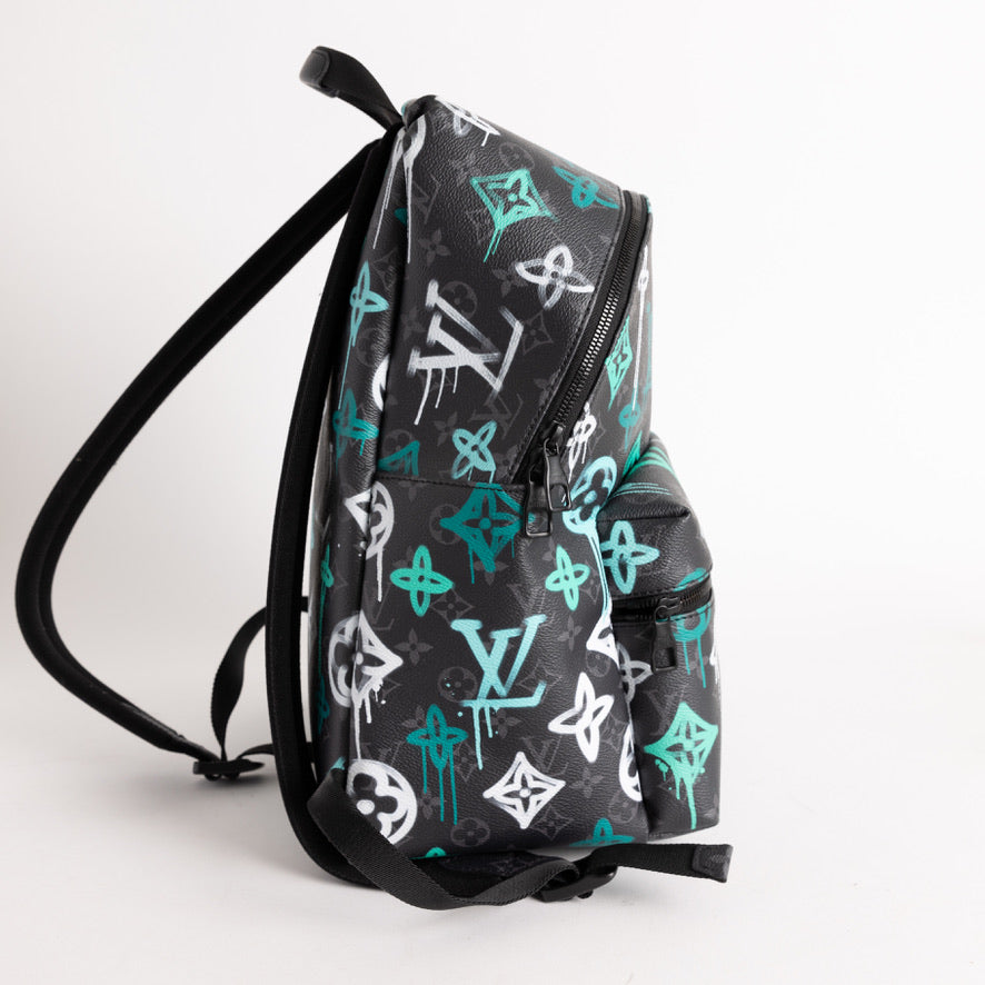 Louis Vuitton Discovery Backpack Turquoise Print – Now You Glow