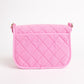 Chanel Pink Denim Flap