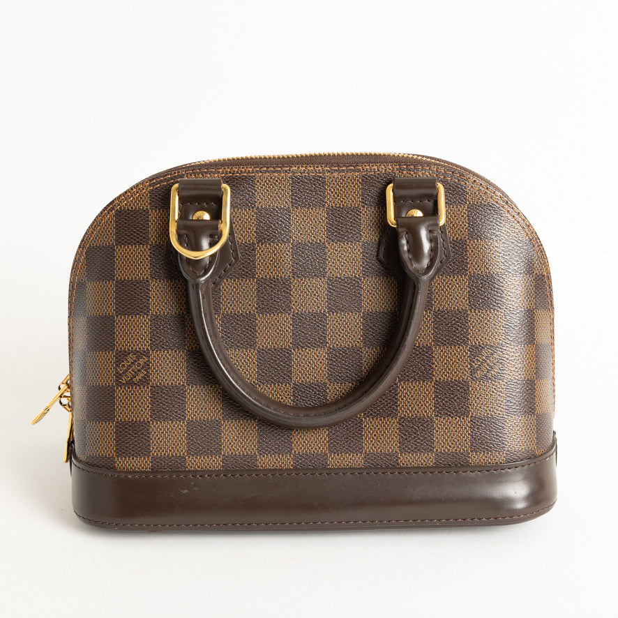 Used louis vuitton ALMA BB CROSSBODY / SMALL - LEATHER