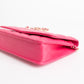 Chanel Lambskin Wallet On Chain Pink Lambskin Gold Hardware